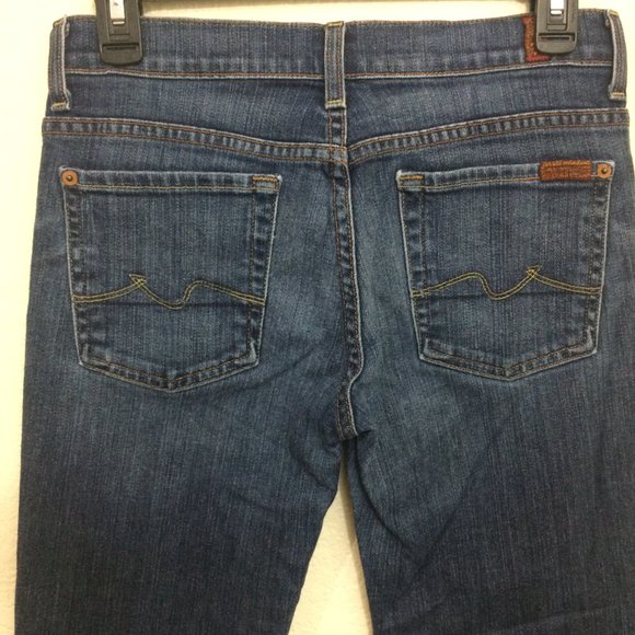 4/$25 ๐ 7 For All Mankind Boycut Straight Jeans - Picture 6 of 15